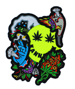 KIT PARCHES "STONER TATTOO" BY GUELLER GUELLER